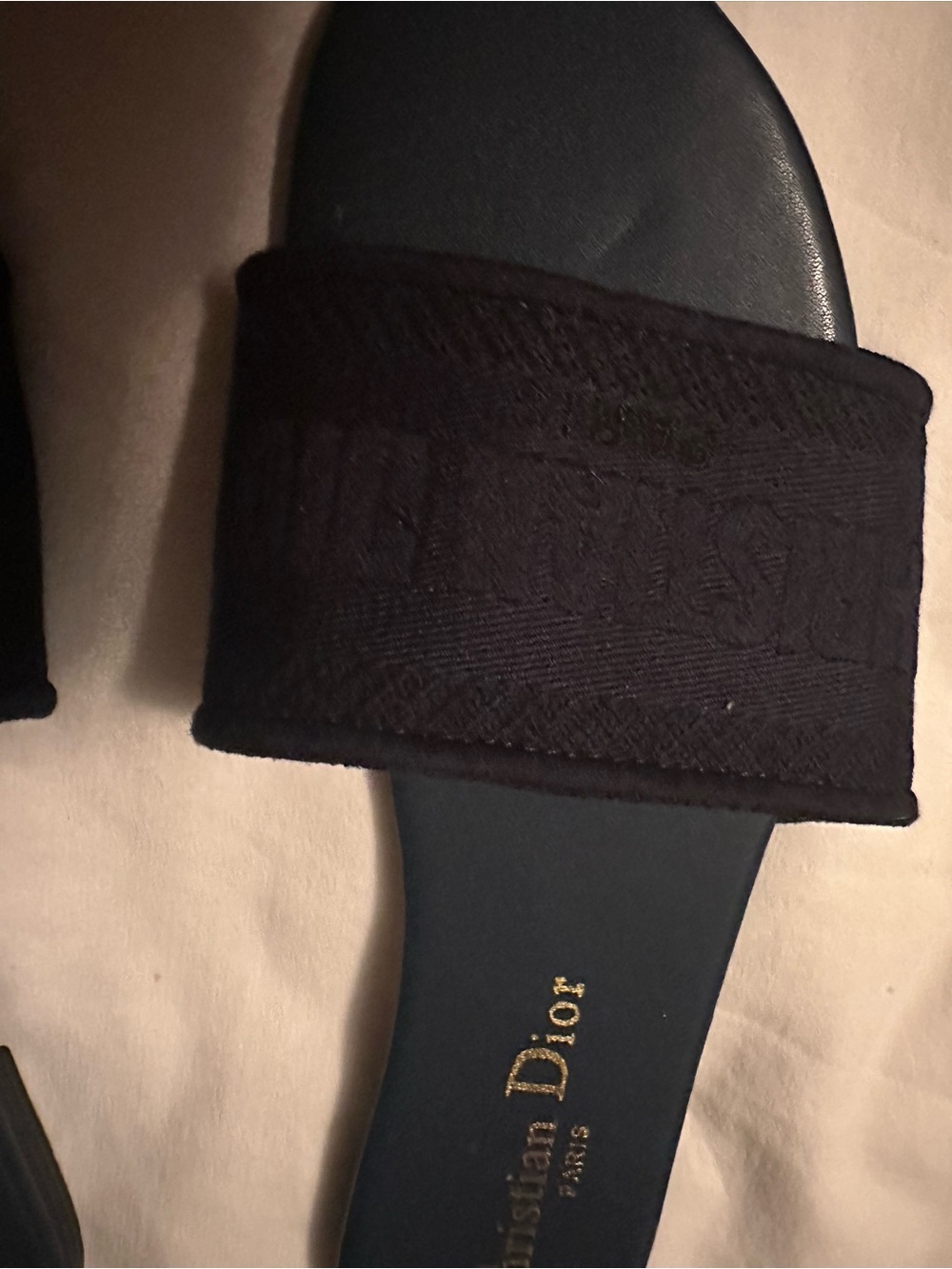 Dior navy blue Slide Sandals - Picture 2 of 4